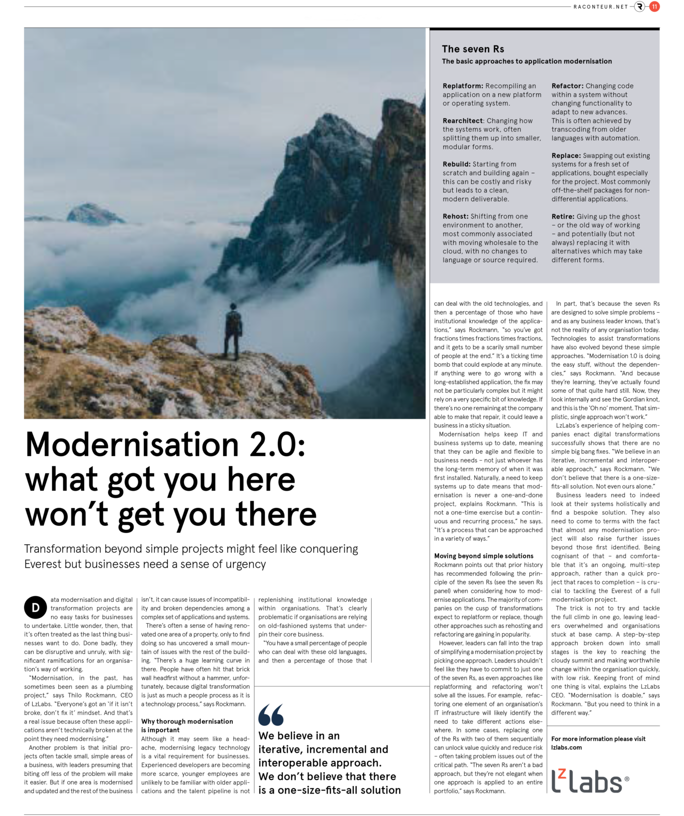 Raconteur Cloud for Business July 2023 Modernisation 2.0